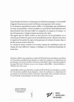 Psychanalyse et subversion des normes