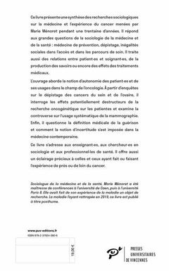 Sociologie et cancérologie : un regard de biais