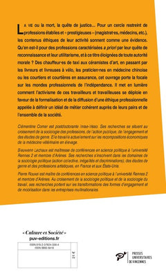 Le travail éthique dans les professions indépendantes