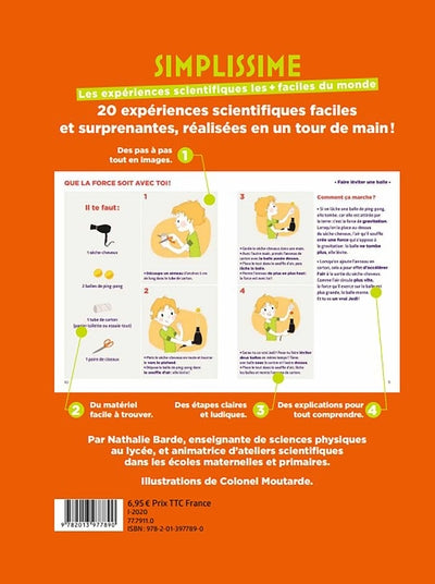 Simplissime -Les expériences scientifiques les + faciles du monde