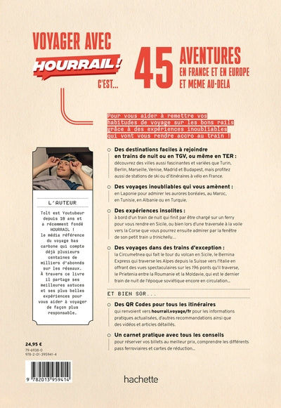 Voyager en train avec HOURRAIL