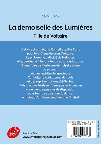 La demoiselle des lumières - Fille de Voltaire