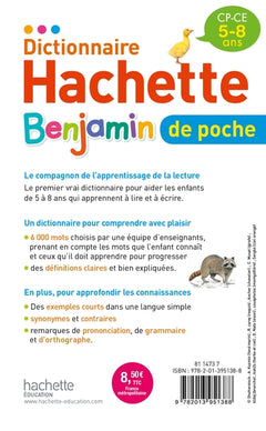Dictionnaire Hachette Benjamin Poche