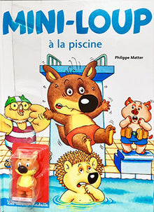 Mini-Loup à la piscine