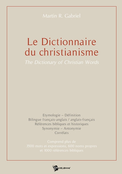 Le dictionnaire du christianisme