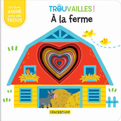 A la ferme - Livre à trous dès 18 mois