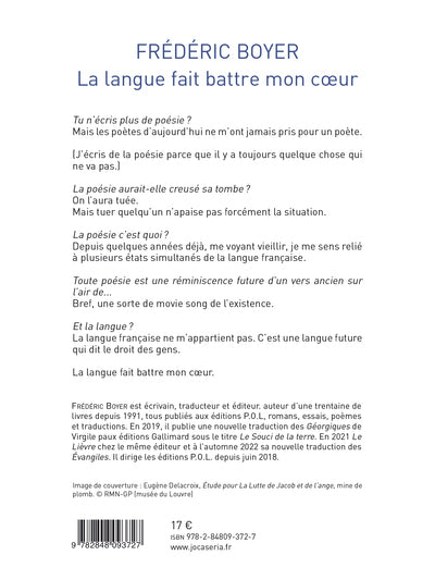 La langue fait battre mon cœur