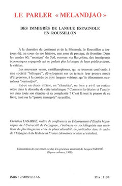 Parler melandjao des immigres de langue espagnole en roussillon