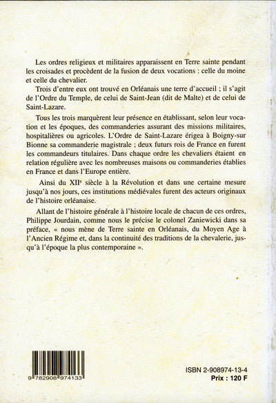 Les Ordres religieux et militaires en orléanais