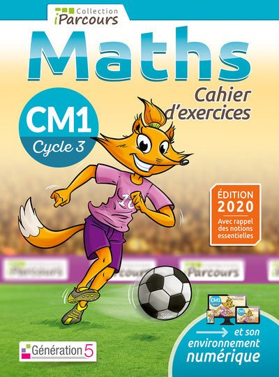 Cahier d'exercices iParcours maths CM1