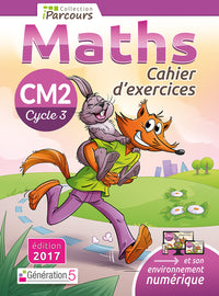 Cahier d'exercices Iparcours Maths Cycle 3 - CM2