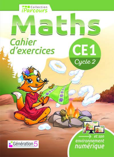 Cahier d'exercices iParcours maths CE1