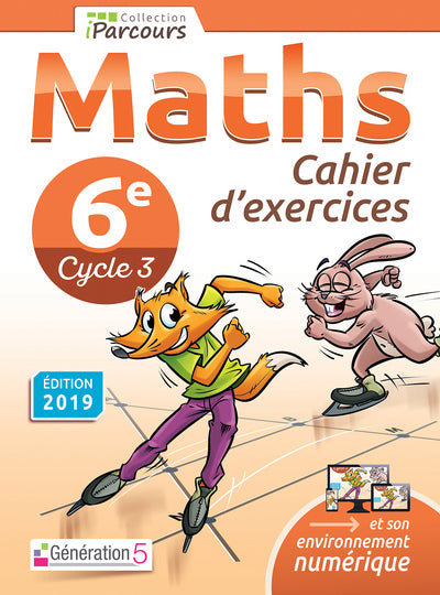 Cahier d'exercices iParcours Maths 6e