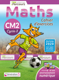 Cahier d'exercices iParcours maths CM2