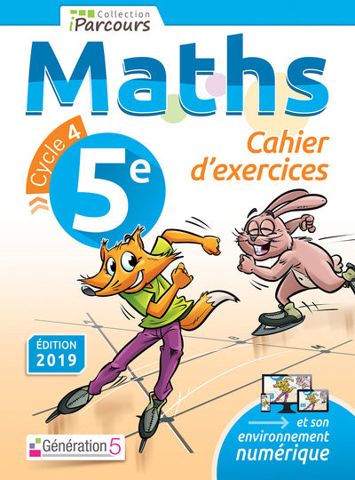 Cahier d'exercices iParcours Maths 5e