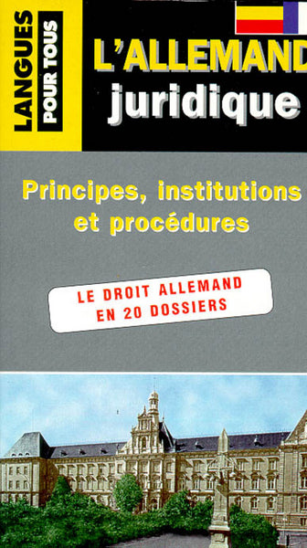 L'allemand juridique
