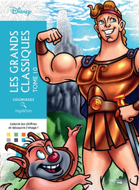 Coloriages mystères Disney - Les Grands classiques Tome 10
