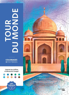 Coloriages mystères - Tour du monde