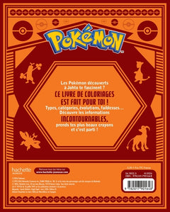Pokémon - Pokedex à colorier Johto