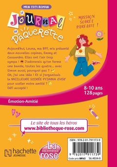 Mon cosy roman : Le journal de Pâquerette, Tome 02 - Mission soirée parfaite !