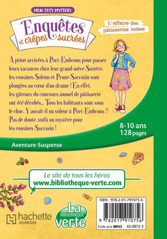 Mon cosy mystery : Enquêtes et crêpes sucrées, Tome 01 - L'affaire des pâtisseries volées