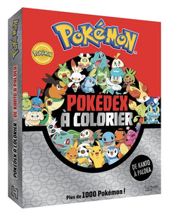 Pokémon - Pokedex à colorier de Kanto à Paldea
