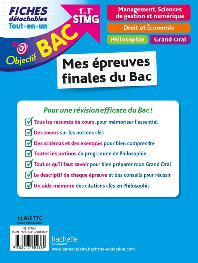 Objectif Bac Fiches Tout-en-un 1re et Term STMG