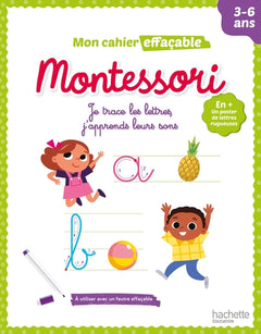 Mon cahier effaçable Montessori