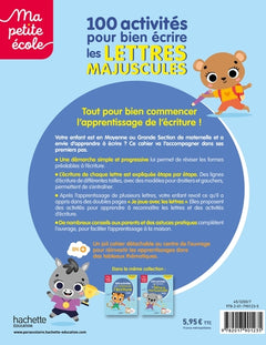 Ma petite école - 100 activités pour bien écrire les lettres majuscules