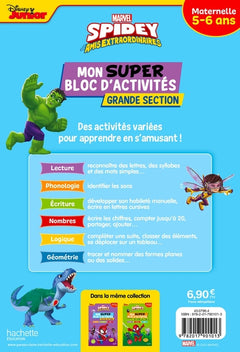 Mon super bloc d'activités de Grande Section