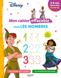Mon cahier effaçable - J'écris les nombres