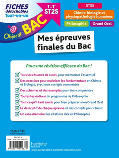 Objectif BAC Fiches Tout-en-un 1re-Term ST2S Mes épreuves finales du Bac
