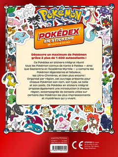 Pokémon - Pokédex en stickers de Kanto à Paldea