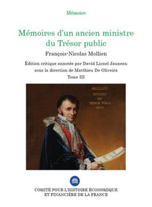 Mémoires d'un ancien ministre du Trésor public - Tome III