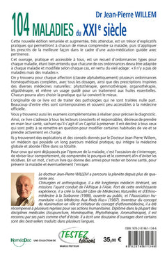 104 maladies du XXIe siècle - 104 prescriptions naturelles - Les conseils coronavirus du Dr Willem