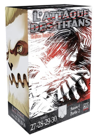 L'Attaque des Titans Coffret T27 à T30