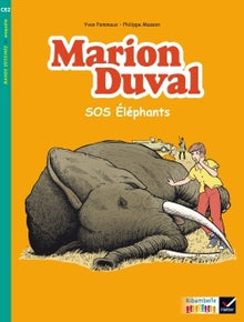 Ribambelle CE2 éd. 2017 - BD Marion Duval SOS éléphants - Album 3