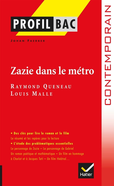 Profil - Queneau (Raymond) : Zazie dans le métro