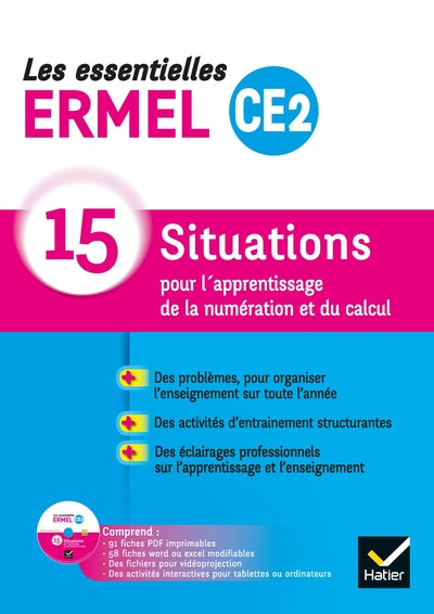 Les essentielles ERMEL - Maths CE2 - Guide + CD-Rom