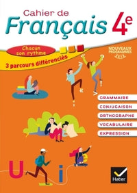 Cahier de français 4e éd. 2016
