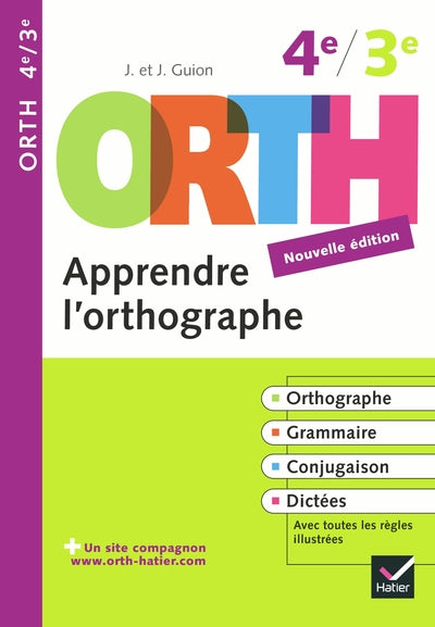 Apprendre l'orthographe