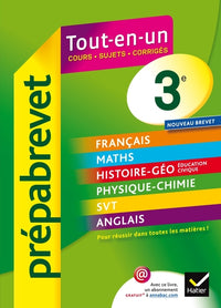 Prépabrevet Tout-en-un 3e