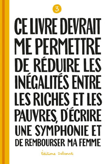 Ce livre devrait me permettre de réduire les inégalités entre les riches et les pauvres