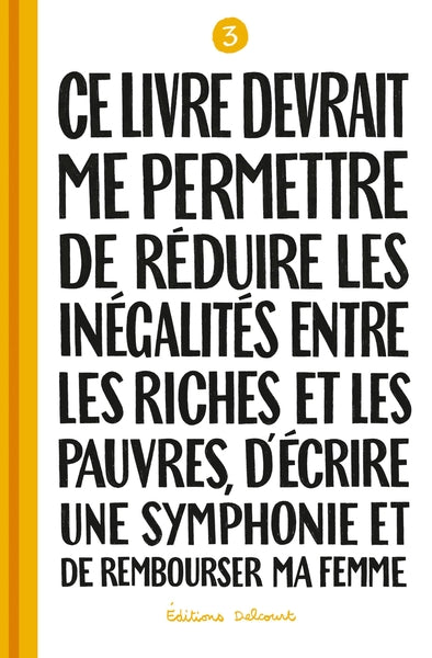 Ce livre devrait me permettre de réduire les inégalités entre les riches et les pauvres