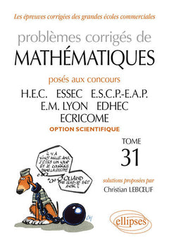 Problèmes de mathématiques posés aux concours HEC 2010-2011