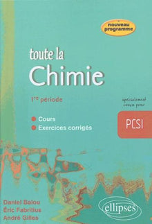 Toute la chimie PCSI
