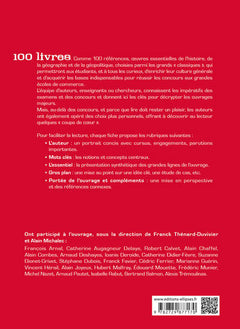 100 livres d'histoire de géographie et de géopolitique pour réussir sa prépa HEC