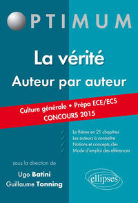 La vérité. Auteur par auteur