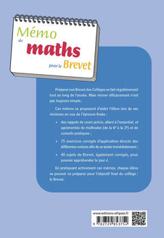 Mémo de mathématiques pour le brevet