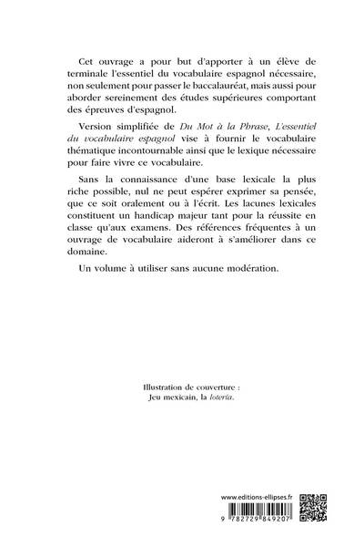 Logos, l'essentiel du vocabulaire espagnol